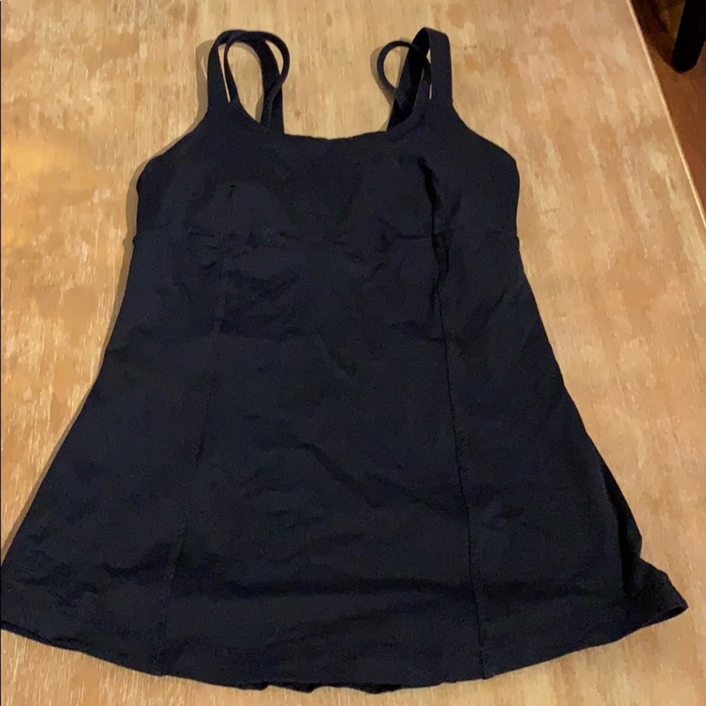 Black tank top
